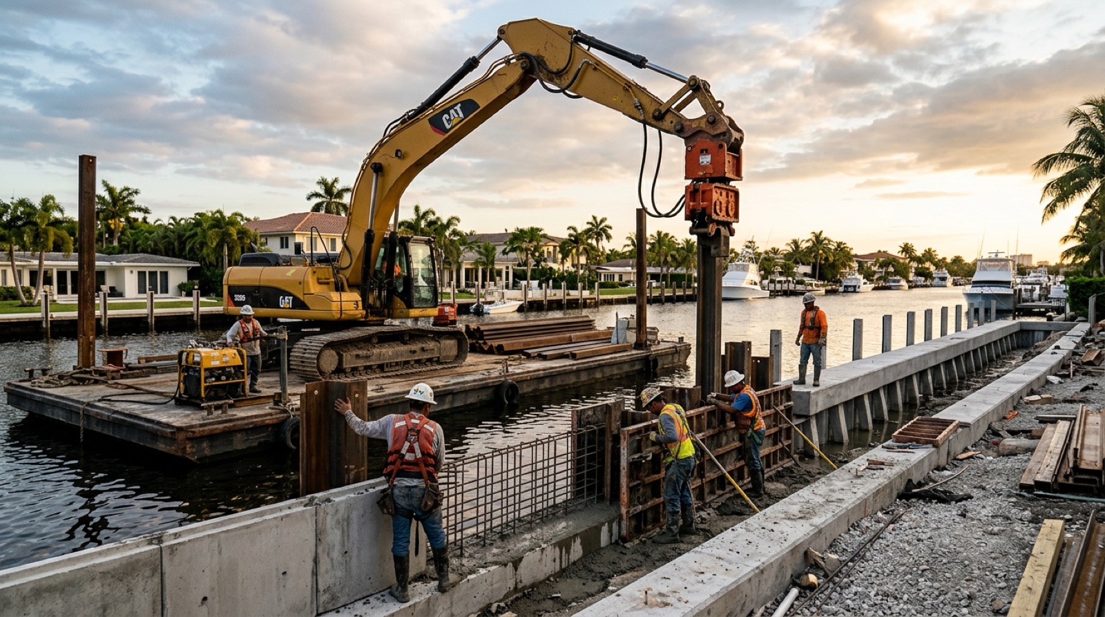 How Long Does Seawall Repair Take? (By Method and Scope)