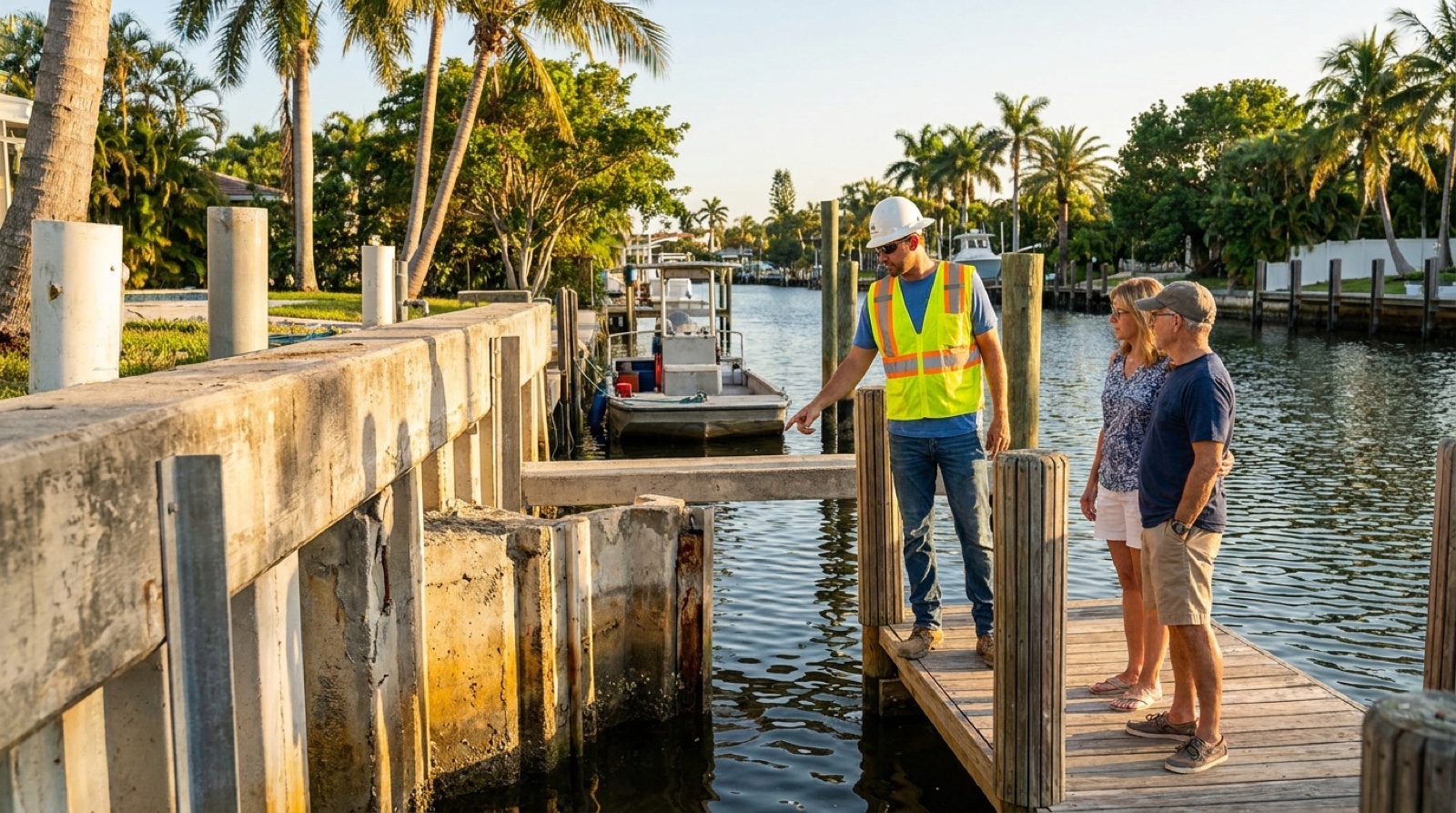 Questions to Ask Before Hiring a Seawall Contractor in Cape Coral