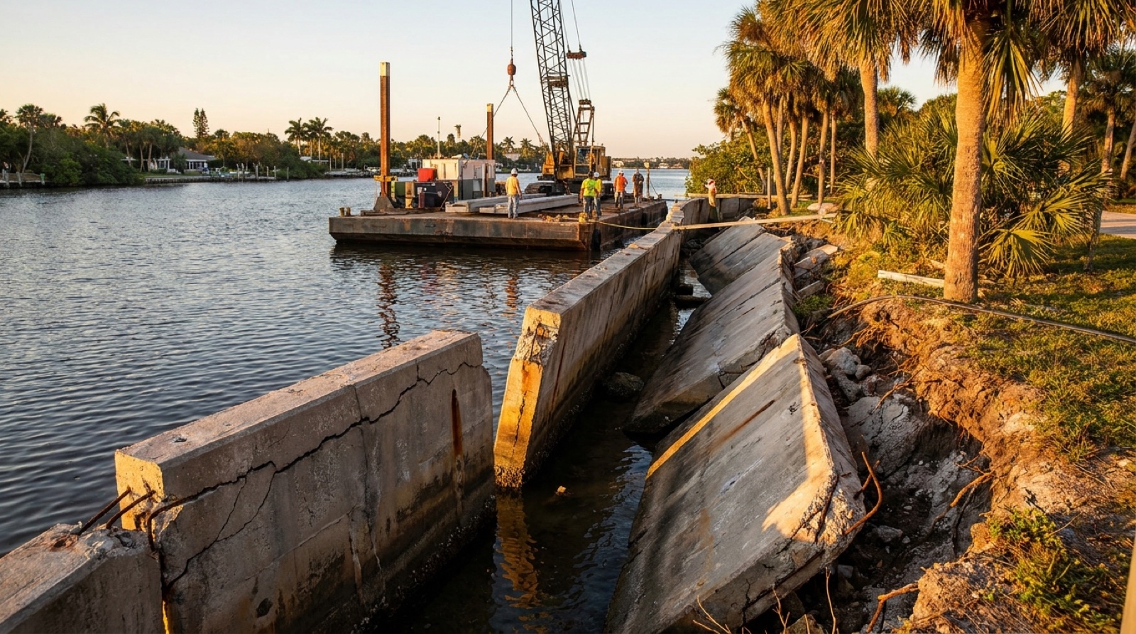 7 Warning Signs Your Seawall Is Failing Don't Ignore These